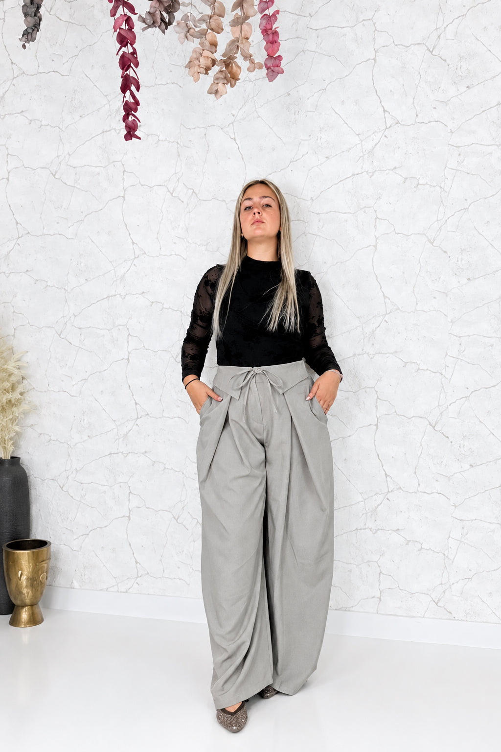 Pantalón Doble Cintura