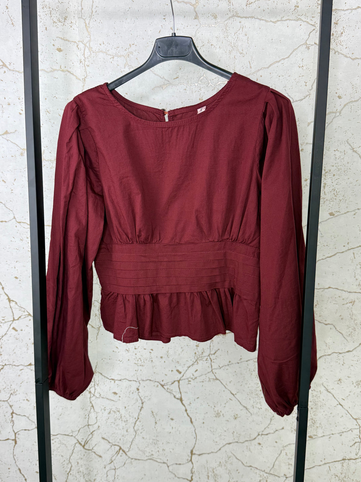 Blusa pliegue