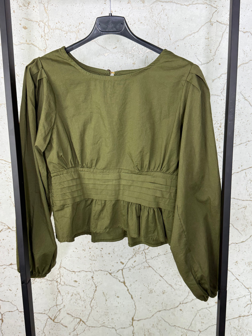 Blusa pliegue