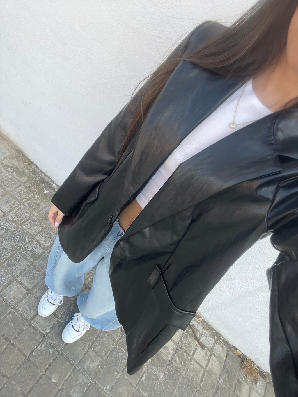 Chaqueta de cuero