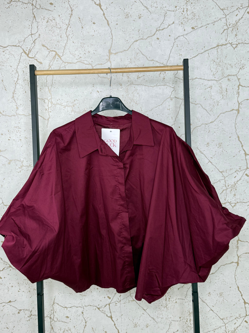Camisa manga murciélago