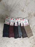 Calcetines purpurina